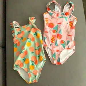 Toddler Girl Swimsuit Bundle